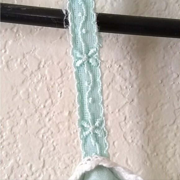 Cottage core light green summer dress - Picture 4 of 6